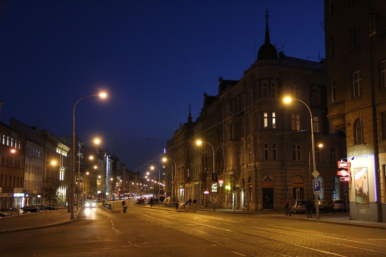 Ulice Lidicka Brno