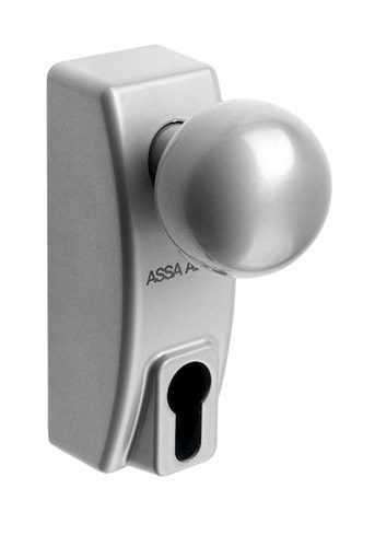 ASSA ABLOY A230, štít, koule, satin nikl