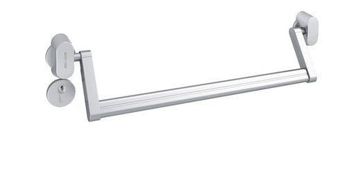 ASSA ABLOY N2000, mechanismus k pan.hrazdě, kulaty, nerez