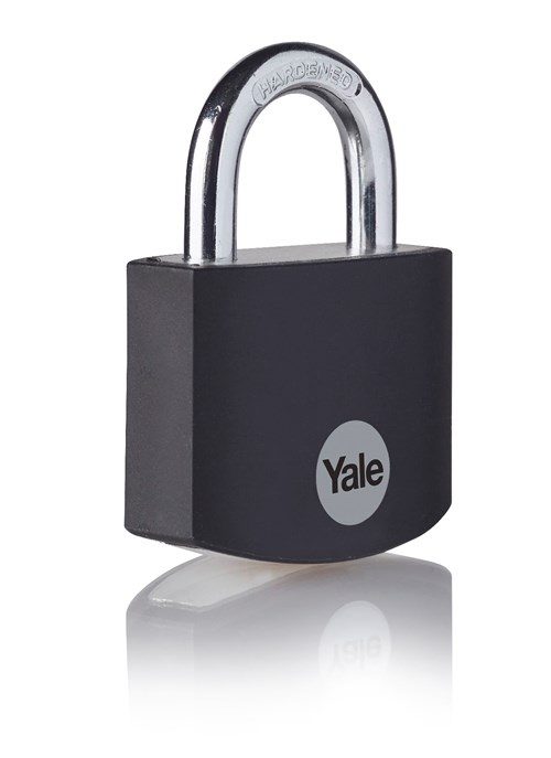 Yale YE3B/38/119/1/BK, hliníkový, šířka 42mm, 3 klíče, černý