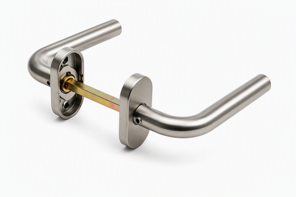 ASSA ABLOY AH122, klika/klika, tvar J, nerez