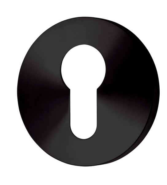 ASSA ABLOY AH121, rozeta cyl.otvor, černá