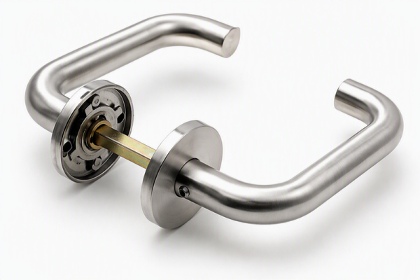 ASSA ABLOY AH121, klika/klika, tvar U, nerez