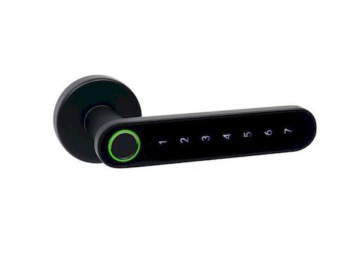 Smart CODE dveřní klika H03, rozetová pravolevá, s Bluetooth, černá