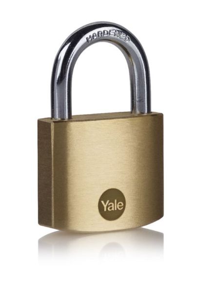 Yale Y110B/40/122/1, mosazný, šířka 40mm, 3 klíče