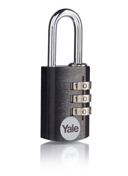 Yale YE3CB/20/121/1/BK, šířka 21mm, s číselnou kombinací