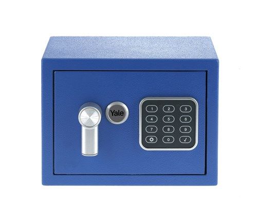 Yale YSV/170/DB2/B Value sejf mini modrý