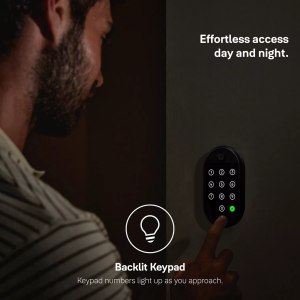 Yale Linus® Smart klávesnice se čtečkou otisku prstu