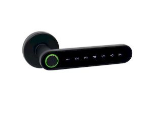 Smart CODE dveřní klika H03, rozetová pravolevá, s Bluetooth, černá