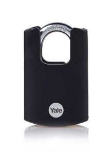 Yale Y121B/40/125/1, mosazný, šířka 46mm, 3 klíče, černý