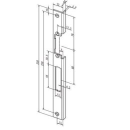 Čelní plech -44B35-04/nerez/L