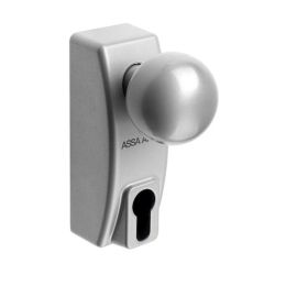 ASSA ABLOY A230, štít, koule, satin nikl