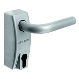 ASSA ABLOY A220, štít, klika, stříbrná