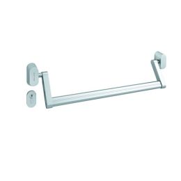  ASSA ABLOY N2500, mechanismus k pan.hrazdě, oval, stříbrná