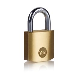 Yale Y110B/30/115/1, mosazný, šířka 30mm, 3 klíče