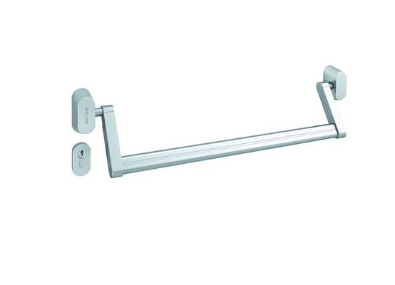 ASSA ABLOY N2500, mechanismus k pan.hrazdě, oval, stříbrná