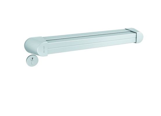 ASSA ABLOY N2100, paniková hrazda, kulatý, nerez
