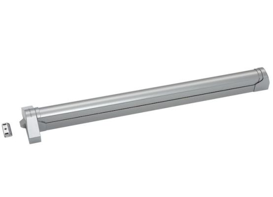 ASSA ABLOY PED300, paniková hrazda, satin nikl