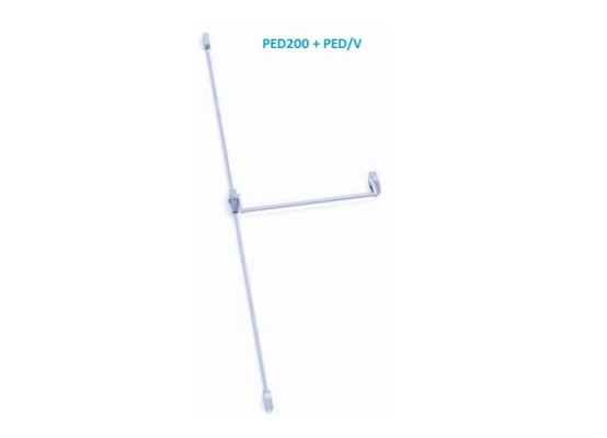 ASSA ABLOY PED/V, rozvorová tyč, bílá