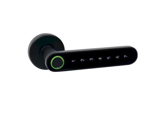 Smart CODE dveřní klika H03, rozetová pravolevá, s Bluetooth, černá