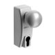 ASSA ABLOY A230, štít, koule, satin nikl