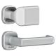 ASSA ABLOY VERCY, koule/klika, tvar U, matný chrom