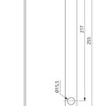 Dlouhy protiplech zamku 843ZY