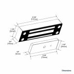Securitron Magnalock MCL91 91 kg