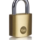 Visací zámek Yale Y110B/35/120/2, dva zámky sjednocené na 3 klíče