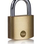 Visací zámek Yale Y110B/40/122/2, dva zámky sjednocené na 3 klíče