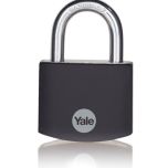 Yale YE3B/38/119/1/BK, hliníkový, šířka 42mm, 3 klíče, černý