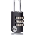 Yale YE3CB/20/121/1/BK, šířka 21mm, s číselnou kombinací