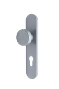 ASSA ABLOY A530, štít, 92mm koule, stříbrná