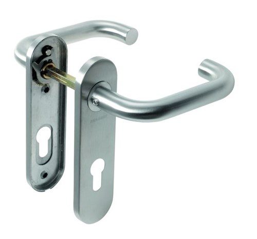  ASSA ABLOY AHW700, koule/klika, levé, tvar U