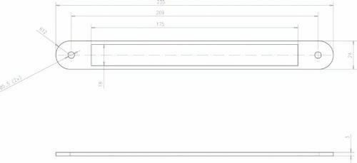 effeff Z09-DBVB3-00 distanční plech pro MEDIATOR