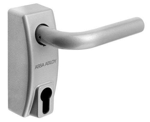 ASSA ABLOY A220, štít, klika, satin nikl