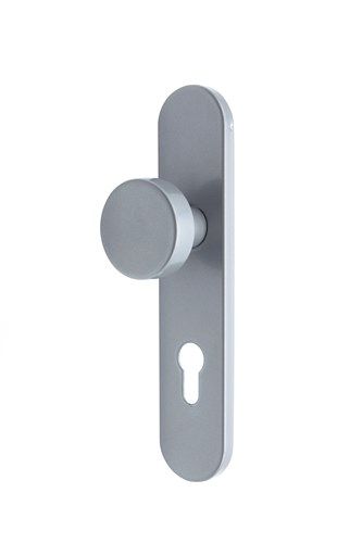 ASSA ABLOY A530, štít, 72mm koule, stříbrná