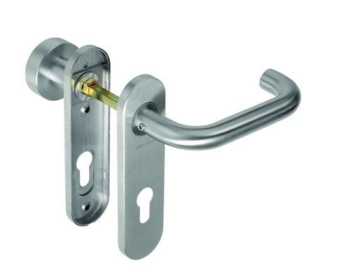  ASSA ABLOY AHW700, koule/klika, pravé, tvar U