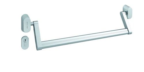  ASSA ABLOY N2500, mechanismus k pan.hrazdě, oval, stříbrná