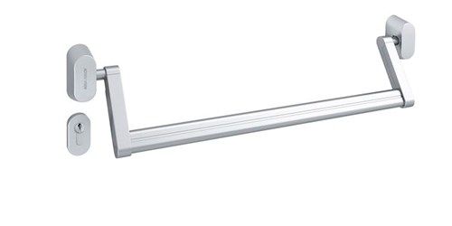 ASSA ABLOY N2500, mechanismus k pan.hrazdě, oval, nerez