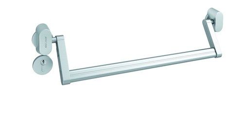 ASSA ABLOY N2000, mechanismus k pan.hrazdě, kulatý, stříbrná