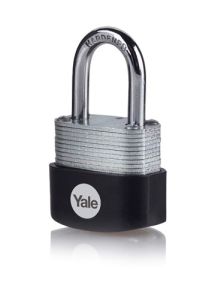 Yale Y115B/30/117/1, laminovaná ocel, šířka 34mm, 3 klíče