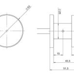 ASSA ABLOY AHW500, koule plochá